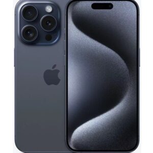 Apple iPhone 15 Pro, New, 128GB, Blue Titanium